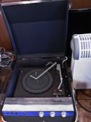 A Dansette Conquest record player, with