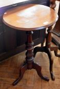 20th century oak jardiniere stand with c
