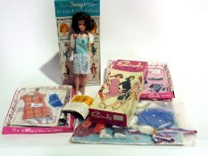 Mid 20th century Tressy doll and accesso