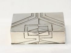 An Art Deco style rectangular box, Londo