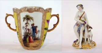 Marcolini Meissen porcelain group of bac