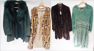 A quantity of assorted 1970's clothes in