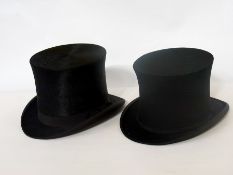 Gent's Christys' London silk top hat and