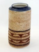 Troika vase by Honor Curtis, cylindrical