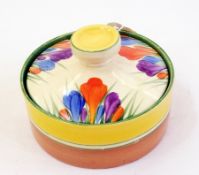 Clarice Cliff "Crocus" pattern circular