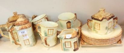 A quantity of Keele St. Pottery cottagew