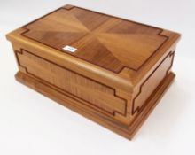 Giles Coleshill parquetry inlaid walnut