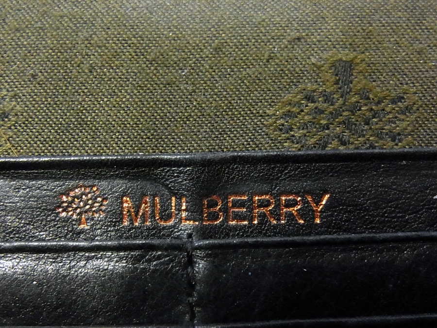 Mulberry black leather purse, Olive colo - Image 2 of 3