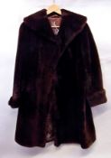A vintage fur coat, Royal Castor, best b