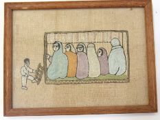 Set of silk embroidered pictures on line