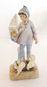 Royal Worcester porcelain figure "Fantai