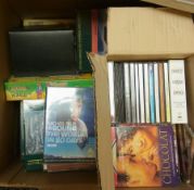 Quantity of games, CDs, DVDs and a stand