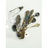 Assorted silver and EPNS items including