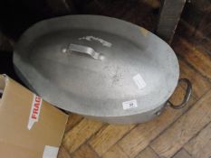 Large oval fish kettle