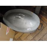 Large oval fish kettle