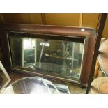 Victorian overmantel mirror