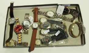 Quantity of Gent's wrist watches (1 Box)