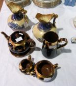 Early 20th century pottery teaset, royal