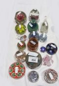 Collection of paperweights (18)