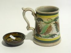 Glyn Colledge pottery mug, two Trentham