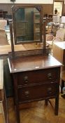 Early 20th century oak dressing chest of