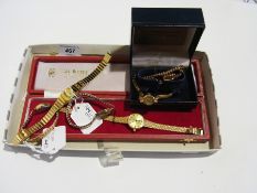 Quantity of lady's wristwatches to inclu