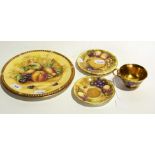 Aynsley bone china, two large meat plate
