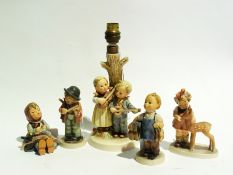 A collection of Goebel figures (12)
