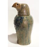 Stoneware Martin Brothers style bird in