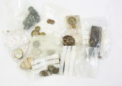 English and foreign coins plus Maundy, s