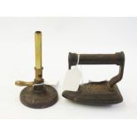 Baird and Tatlock cast-iron and brass bu