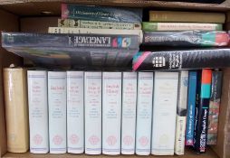 A quantity of dictionaries, including Th