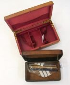 Two Waterman Ideal fountain pens, Parker