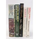A large quantity of books on horse racin