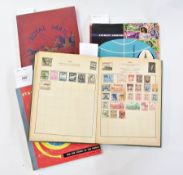 Four junior albums of World stamps