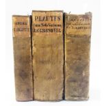 Three antiquarian books:-