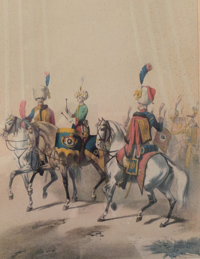 A set of Imperial Guard lithographs 1804