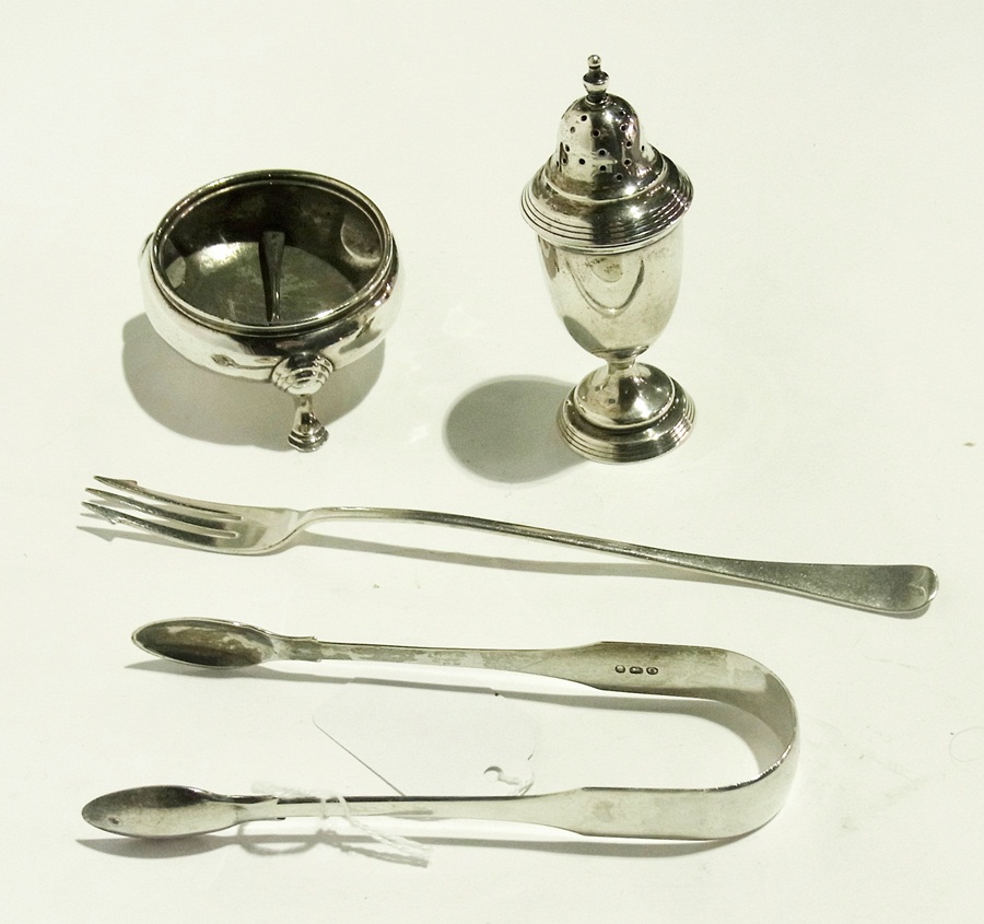 Early 20th century silver pepperette, Ge