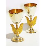 A pair of Aurum silver St Pauls Cathedra