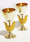 A pair of Aurum silver St Pauls Cathedra