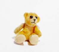 1930's small gold plush jointed teddy