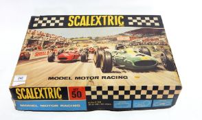 Scalextric model motoring racing set, boxed, No.
