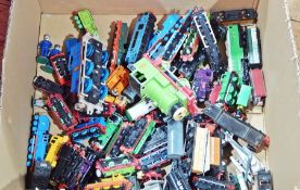 Quantity of Ertl Thomas the Tank Engine and Friends diecast, other locomotives and carriages,