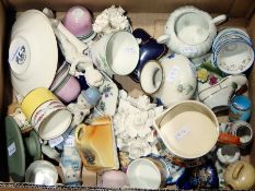 Quantity of decorative ceramics ( 1 box)