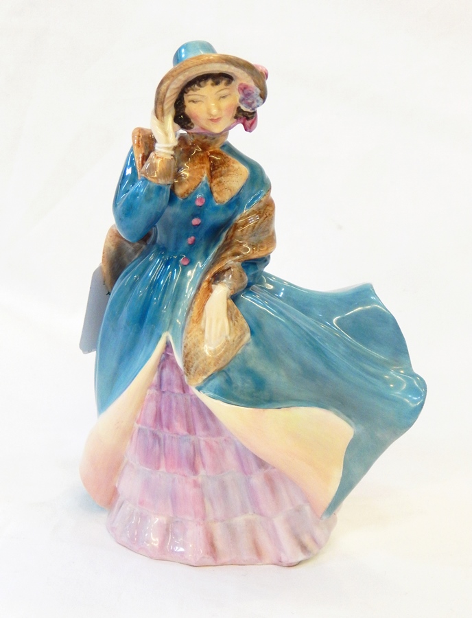 Royal Doulton china figure "Southern Belle" HN2229, 20cm high, Royal Doulton china figure "Top O' - Image 3 of 3