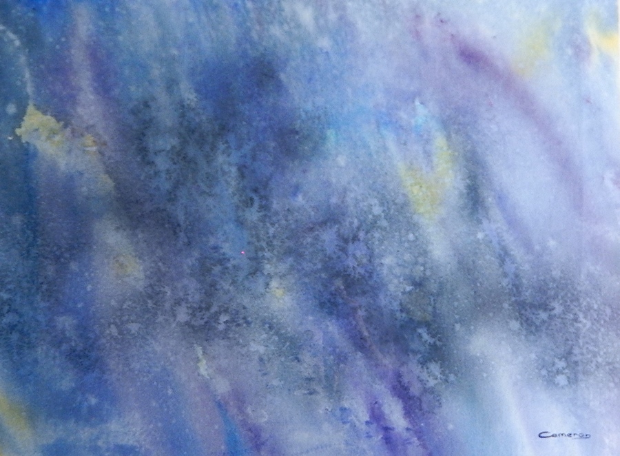 Nigel Cameron
Watercolour
Purple abstract shell effect, Planet Saturn effect and others (4) Live - Image 5 of 5