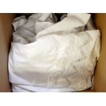 Various Victorian petticoats (1 box)  Live Bidding: If you would like a condition report on this