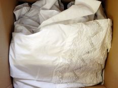 Various Victorian petticoats (1 box)  Live Bidding: If you would like a condition report on this