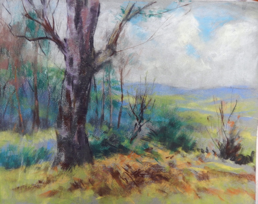 Harry Riley (1895-1966)
Pastels
"Rolling Landscape", 37cm x 51cm, unframed
"Towards the Downs, Box - Image 3 of 5