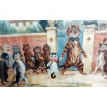 Louis Wain
Early 20th century print
"The Good Puss", framed and glazed  Live Bidding: If you would